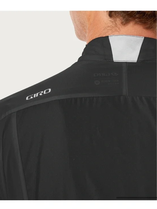 NWT Giro Black Men's Wind Jacket - Picture 2 of 7